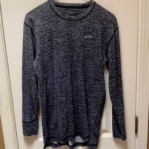 Hollister Long Sleeve Shirt Grey XS